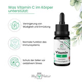 Laden Sie das Bild in den Galerie-Viewer, MyNatur Vitamin C Tropfen